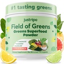 Campo de Verdes Superalimento em pó com espirulina orgânica, chlorela, raiz de beterraba em pó - Bacillus Coagulans Probiótico, uma mistura baseada em plantas Suportando Gut Saúde, Imunidade, Bloom into Health, 28 Scoops (1)
