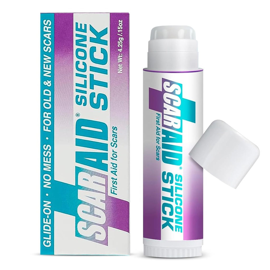Gel de cicatriz de silicone para cicatrizes após a cirurgia, C Seção Scar & Deep Scar Removal, Silicone Stick, Silicone Scar Gel para cicatrizes cirúrgicas & Keloid Scar Tratamento, Gel de silicone para cicatrizes após a cirurgia, 4.25g