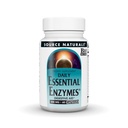 Fonte Naturals Enzimas Essenciais, Bio-Alinhado Enzima Múltipla Defesa de Ervas Suplemento para Digestão, Gás, Obstipação e Bloating Alívio - Suporta Um Sistema Imune Forte * - 500mg - 60 Cápsulas