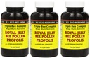 Y.S. Eco Bee Farms, (3 Pack) Royal Jelly, Bee Pollen, Própolis, Plus Korean Ginseng, 90 Cápsulas