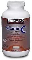 Kirkland Assinatura Vitamina C com Rose Hips, 1000mg