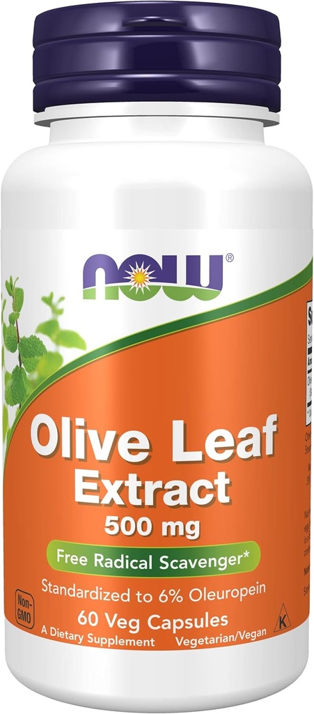 Extrato de Folha de Oliva 500 mg 60 vegcaps