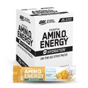 Pacotes Optimum Nutrition Amino Energy Plus Hydration, Pacotes On-The-Go Caffiene Stick, Citrus Surfside, 25 Count