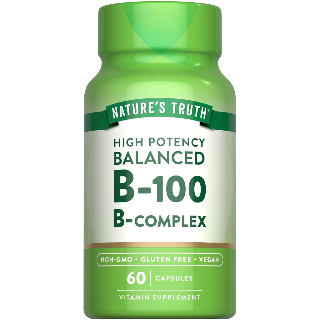 Nature's Truth Vitamina B Complex (60 cápsulas)
