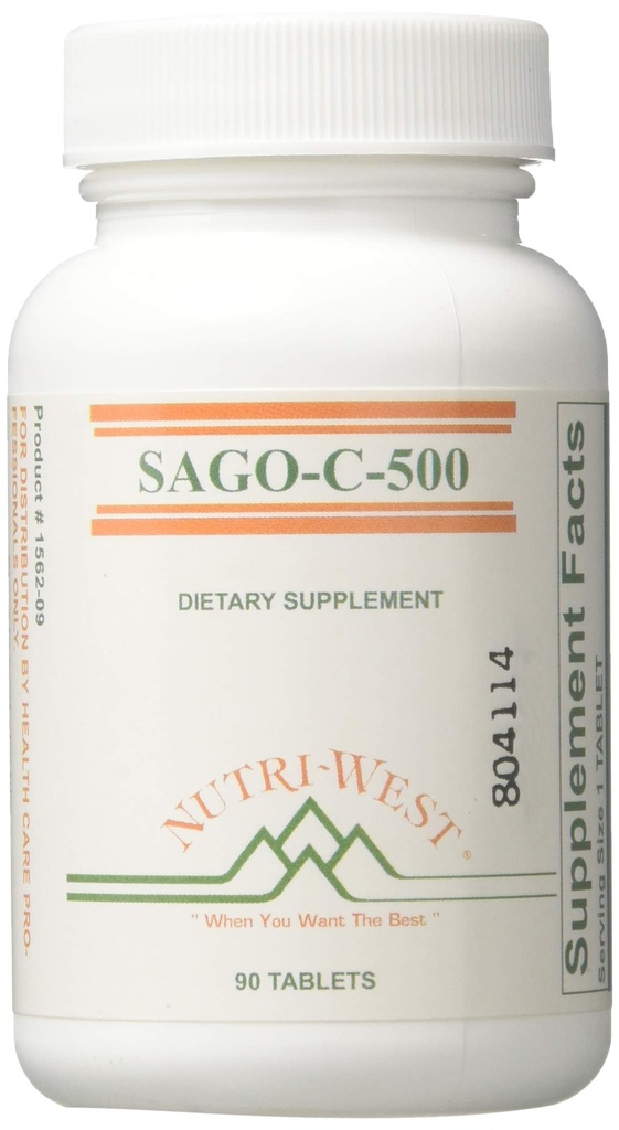 Nutri-West - Sago-C-500 90 Comprimidos