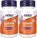 Now Foods Lutein 10 mg Softgels, 120 (Pacote de 2)