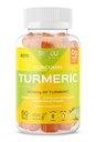 SuKU Curcumin Sugar Free Gummies com 1003mg de Açafrão - Pepper Preto protege o fígado, melhora a digestão, resposta à inflamação e saúde conjunta – limão sabor limão (50 Gummies)