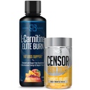 Censor NDS Nutrition Fat Loss-Body Toner com CLA (90 Softgels) & Siren Labs L-Carnitine Elite Burn Fat Loss Support Malibu Beach Blast 3000 mg (32 Servings)