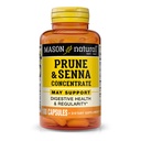 MASON NATURAL Prune Senna Concentrado, Laxante vegetal natural para regularidade e Suporta Bowel & Funções Digestivas, 100 Cápsulas