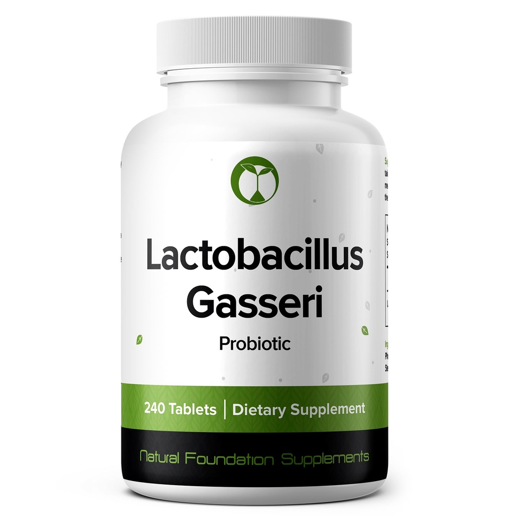 Lactobacillus Gasseri Suplemento Probiótico 240 Comprimidos 3 Bilhões de UFC Probióticos para Homens e Mulheres Suporta Digestivo intestinal & Gut Saúde (240, Lactobacillus Gasseri)