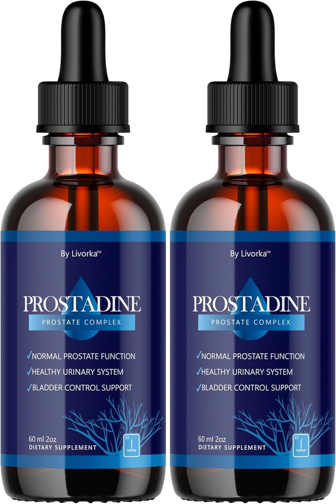 (2 Pack) Prostadine Drops - Fórmula Prostadine para homens, Prostadine Avaliações, Suplemento Prostadine, Suporte Líquido Natural Prostadine, Fórmula Prostadine Drop, 2 Garrafas para 2 Meses
