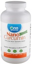 One Planet Nutrition Nano Curcumin 500 mg Cápsulas Veggie (120 Servings), Nano para alta absorção, Suporta Saúde Imune, Não-GMO, Vegan, Sem glúten