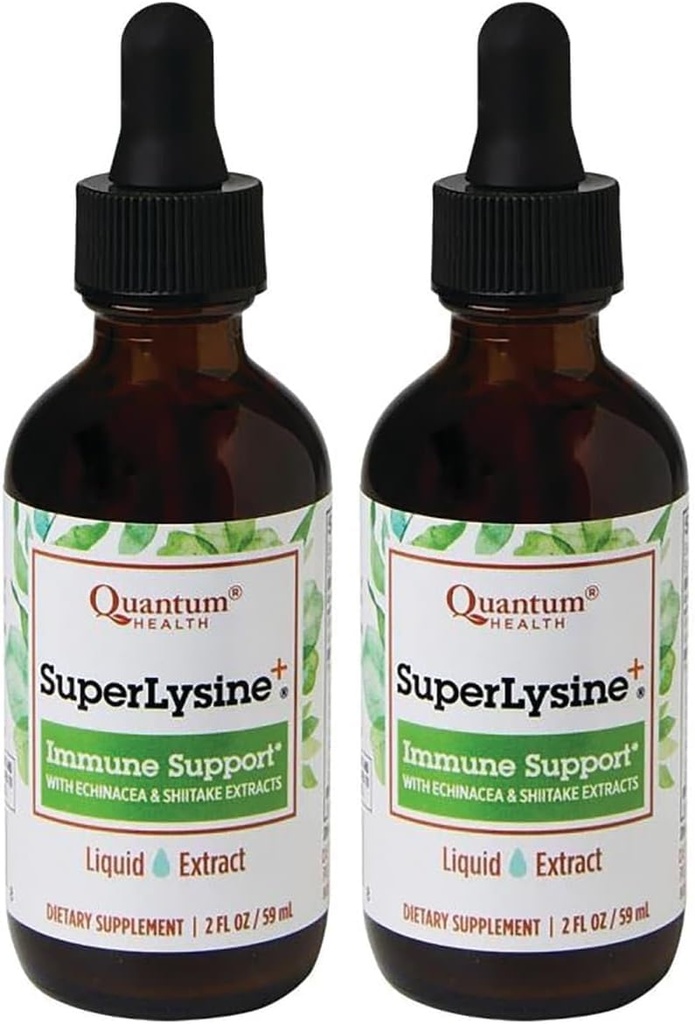 Quantum Super Lysina+ Extrato Líquido 2 fl oz (59 ml) Líquido (embalagem de 2)