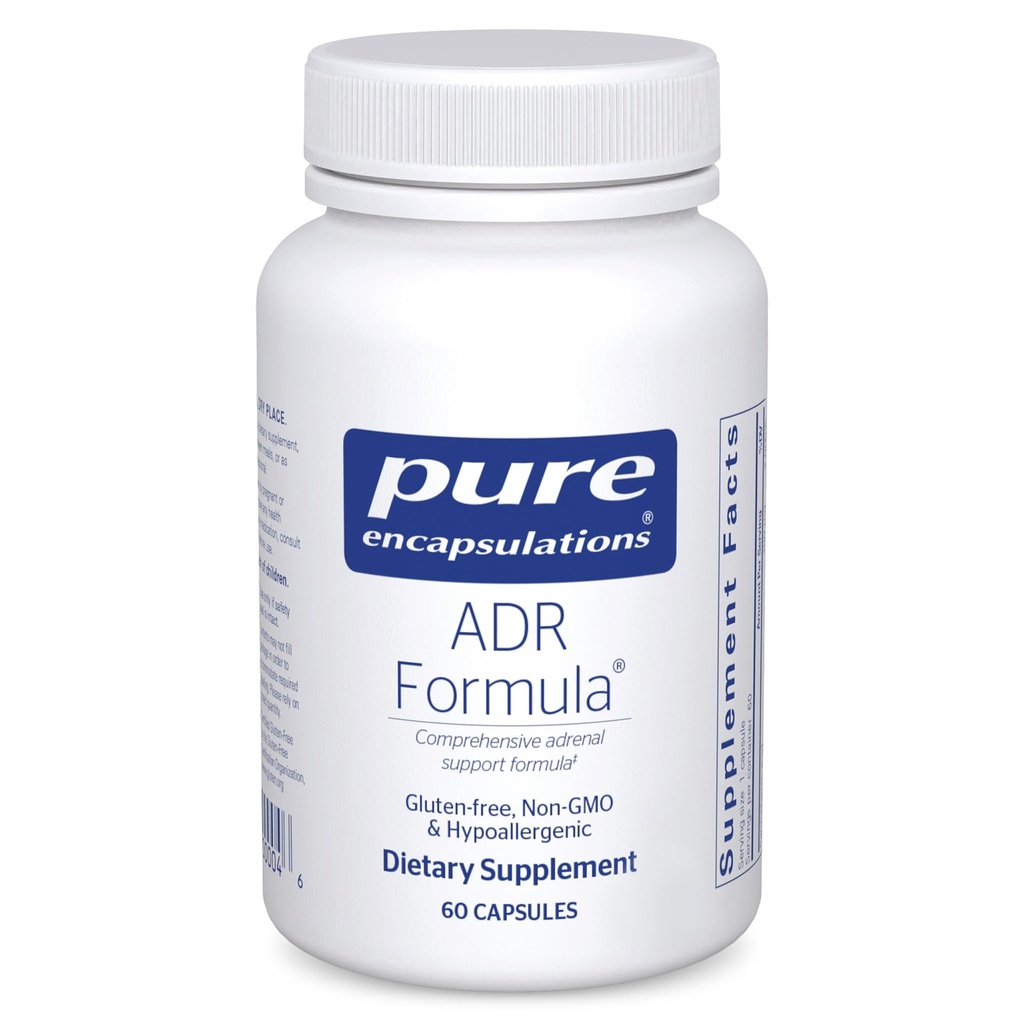 Puro Encapsulamentos Fórmula ADR Suplemento para Apoio à Função da Glanda Imune e Adrenal* 60 Cápsulas