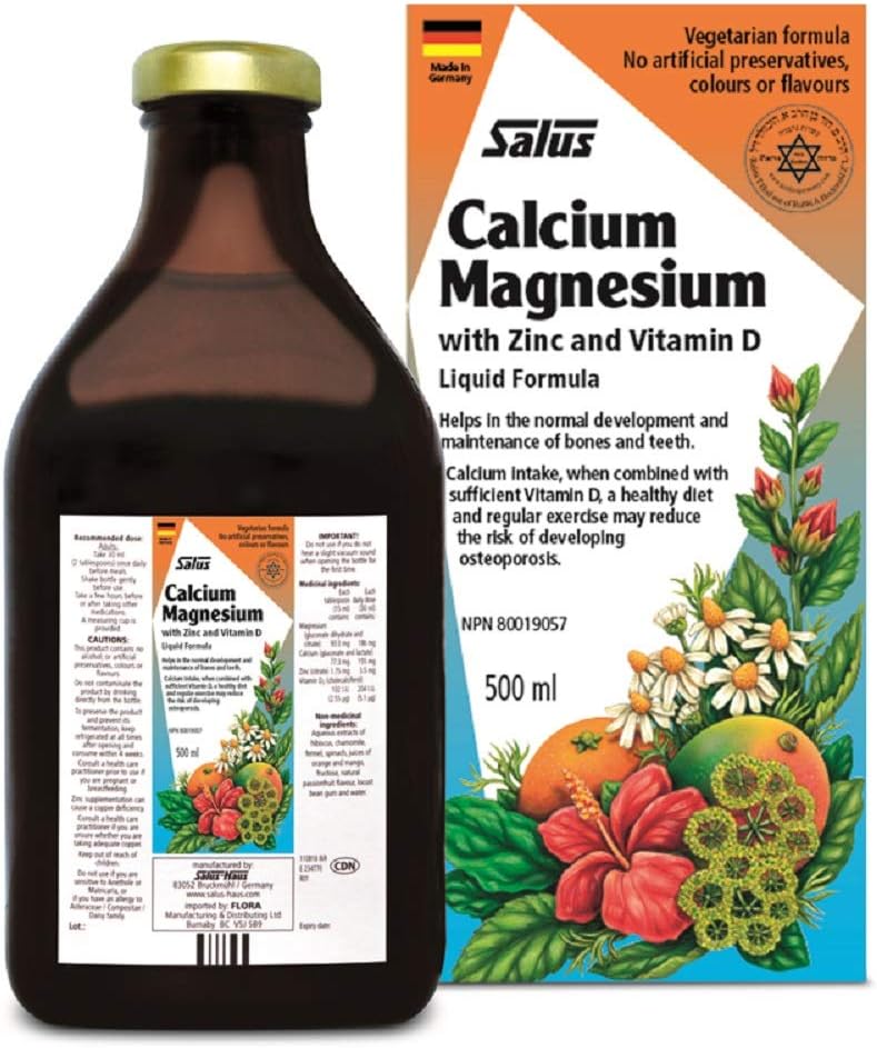 SALUS Magnésio de cálcio, 500 ML