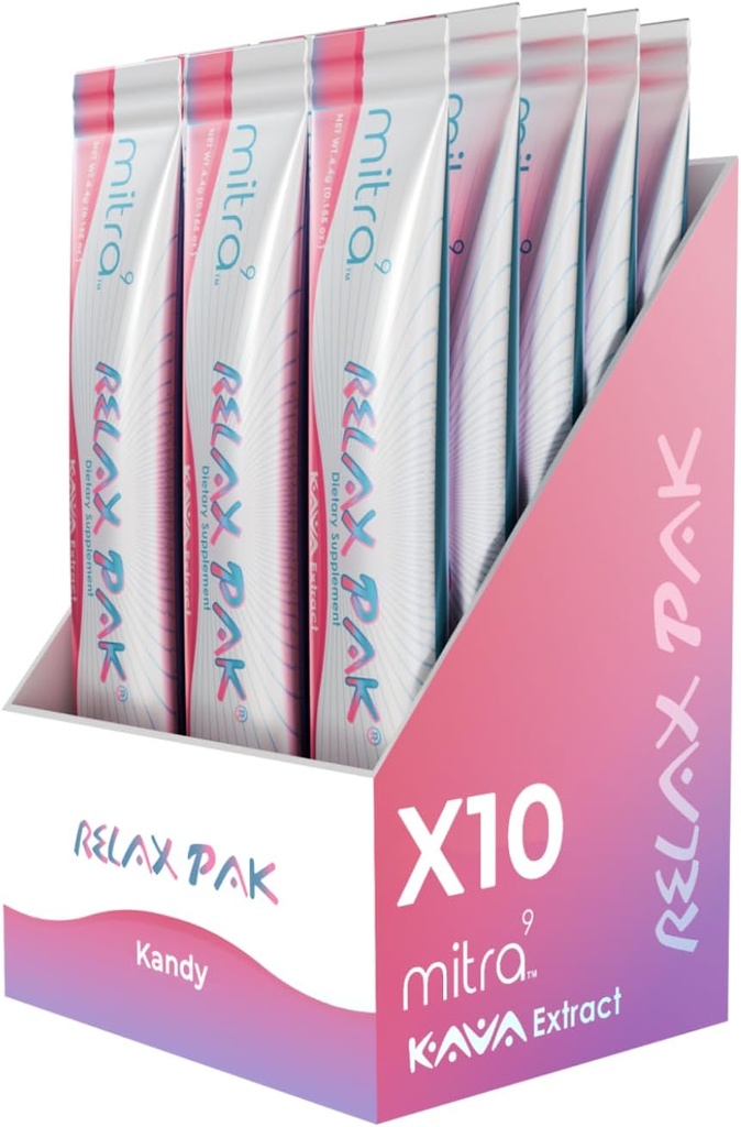Mitra9 Kava Powder RelaxPak - Kandy Kava Extrair Pacotes de Pó