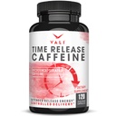 VALI Time Release Caffeine 100mg Cápsulas - Smart Slow Release para Extended Energy & Focus. Suplemento Nootrópico Avançado. Brain Booster Desempenho ativo, alerta e clareza. 120 Cápsulas Veggie