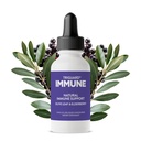 Triguard Plus Concentrado □ Prata coloidal, Extrato de Sambucus Elderberry & Extrato de Folha de Oliva, 3-em-1 Suporte Imune Líquido □ Fortalecedor de Sistema Imune Poderoso - 3,4 onças / 100ml, Made in USA