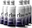 Rho Nutrition Liposomal NAD+ – Suplemento Líquido Projetado para ajudar a apoiar a absorção – Forma ativa de NAD+ Ajuda a apoiar a saúde celular normal, envelhecimento saudável, metabolismo energético e vitalidade – 6 Pack