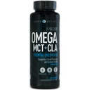 Lean CORE Omega MCT + CLA - Estimulante Fórmula de Saúde Livre, Músculo Lean & Toned Physique, Ómega 3-6-9 ácidos gordos - óleo de linhaça- óleo de coco- Keto amigável 30 dias de fornecimento (90 Softgels)