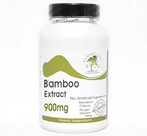 Extrato de bambu 900mg ~ 90 Cápsulas - Sem aditivos ~ Suplementos de natureza