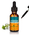 Herb Pharm certificado Eyebright extrato líquido orgânico para suporte do sistema respiratório - 1 onça, claro