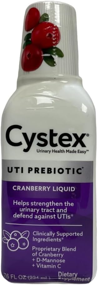 Cystex Liquid Cranberry Complex Supplement - 7.6 oz. (3 embalagem)