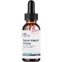 Designs para Saúde B12 + Gotas de Folato - Folato Super Líquido com Vitamina B12 como Metilcobalamina - Folato 400mcg + 40mcg Metil B12 por Gota, Não-GMO + Vegetariano (660 Servings / 1 Fl Oz)