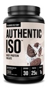 Fábrica Jacked Autêntico ISO Grass Feed Whey Protein Isolate Powder - Baixo Carbo, Não-GMO Muscle Building Protein w / Sem preenchimentos, Recuperação Pós-Ensaio, Cookies & Creme