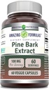 Incrivel Fórmulas Pine Bark Extract 100 Mg Cápsulas Vegetarianas Suplemento Não-GMO Não-Gluten-Free .