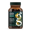 Gaia Herbs Thyroid Support - Feito com Ashwagandha, Kelp, Brown Seaweed & Schisandra para apoiar equilíbrio metabólico saudável e bem-estar geral* - 120 Vegan líquido Phyto-Capsules (40-dia de fornecimento)
