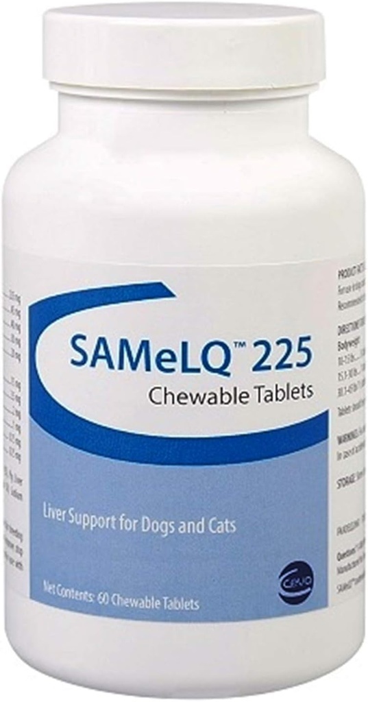 S-Adenosyl-225 [SAMe] Para cães e gatos, 60 comprimidos