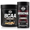 PMD Sports Arsenal X Inferno Superior Fast-Acting Liquid Gel Thermogenic Fat Burner (120 Gels Líquidos) Sports BCAA for Recovery and Performance- Fun on The Beach (30 Servings)