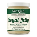 Stakich Fresh Royal Jelly - Pura, Tudo Natural - Sem Aditivos/Aditivos/Preservadores Adicionados - 8 Onça (227 gramas)
