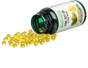 Siberian Green Pine Nut Oil w/Pine Resin Cápsulas 200 Softgels Wild Harvested Siberia Altai Cold Pressed Unrefined