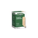 Bandagens de plástico de curad .75 X 3 polegadas 80 cada