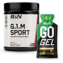 NUTRIÇÃO DE DESEMPENHO BPN G.1.M. Sport Endurance Training Fuel & Go Gel Endurance Gel Apple Cannamon Bundle