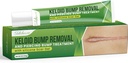 Gel de remoção avançada de Keloid Bump: Silicone Keloid Scar Removal Cream para Cicatrizes de Piercing, Marcas Cirúrgicas, Acne e Queimaduras, Tratamento de Keloid para Orelhas, Rosto e Corpo com fórmula de cura 30g