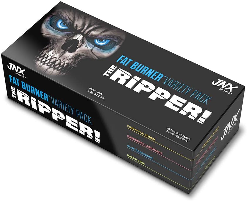 JNX SPORTS O Estripador! Queimador de gordura - Amostra Variety Pack 5 x 8g Sticks