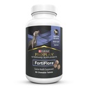 Purina Pro Plan Suplementos veterinários FortiFlora Probióticos para cães Comprimidos mastigáveis para Digestive Gut Health e Diarréia - 90 ct. Canister