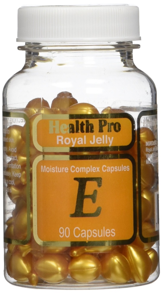 Vitamina E Óleo de pele Royal Jelly, 90 Softgels