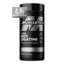 MuscleTech Platinum Creatine Monohidrato Cápsulas - Creapure Creatina Pré e Pós Treino Muscle Builder, Muscle Recovery & Energy Boosting Supplement for Men & Women - 100 comprimidos vegetarianos