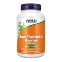NOW Foods Supplements, Saw Palmetto Berries (Serenoa repens) 550 mg, Saúde do Homem*, 250 Veg Cápsulas