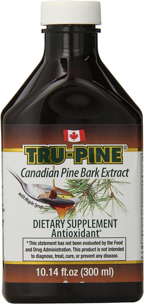 Extrato de casca de pinho líquido de Tru-Pine Internacional Essiac, 10.14