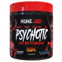 Insane Labz Hellboy Edition, High Stimulant Pré-treino Pó e NO Booster com Beta Alanine, L Citrulina, e Cafeína, Boosts Focus, Energia, Endurance, Nitric Oxide Levels, 35 Srvgs, Blue Rasp