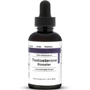 Testosterona Booster - Suplemento Homens e mulheres com Tribulus Terrestris e Tongkat Ali para melhorar, recuperação muscular e energia - 2 onças garrafa líquida