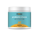 MYOS Mastigação probiótica para cães - apoio digestivo diário, promove a saúde completa da gut, a digestão da Aids, melhora a absorção nutriente, suporta o saudável Stool - tudo em um suplemento mastigável
