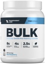 Laboratório Transparente Bulk Pré-treino em pó - naturalmente adoçado Fórmula pré-treino avançado para construção e força muscular - 30 Servings, Framboesa Azul