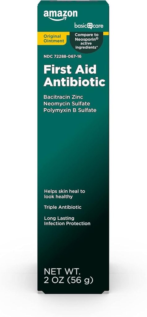Cuidados Básicos Primeiros Socorros Antibiótico Pomada, 2 onça (Pack of 1)
