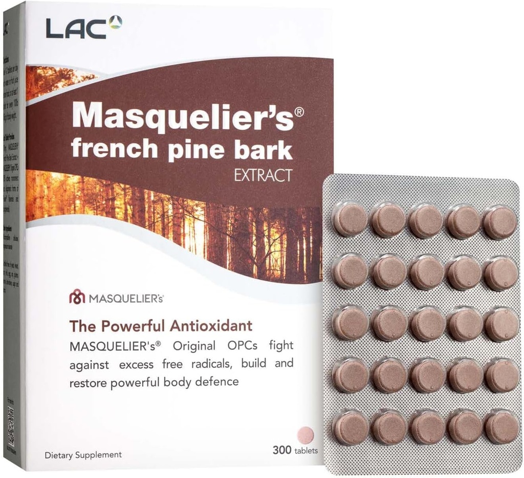Extrato de pinha francesa de Masquelier LAC (300 comprimidos)
